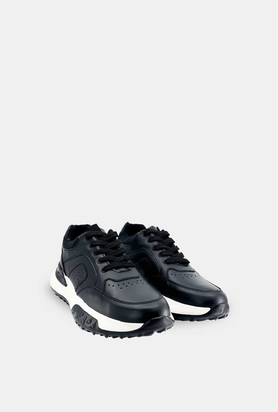 Sport Toreto Cuero Negro S.blanca