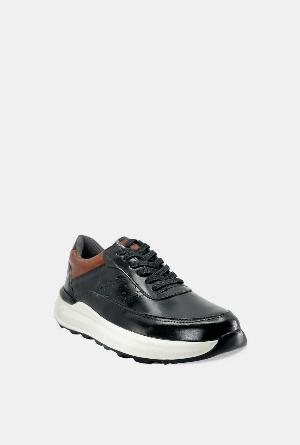 Sport Trébol Cuero Negro brillante