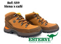 Bota 559 Cuero Siena x café