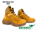 Bota Black job Cuero Miel