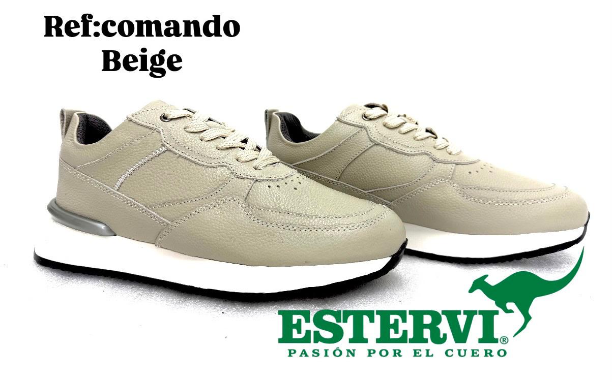 Sport Comando Cuero Beige