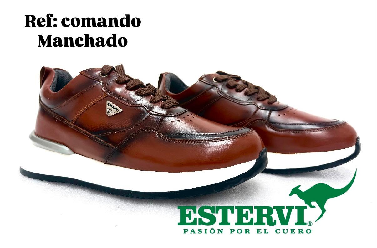 Sport Comando Cuero Manchado