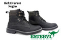 Bota Everest Cuero Negro