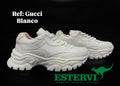 Tenis Gucci Cuero Blanco