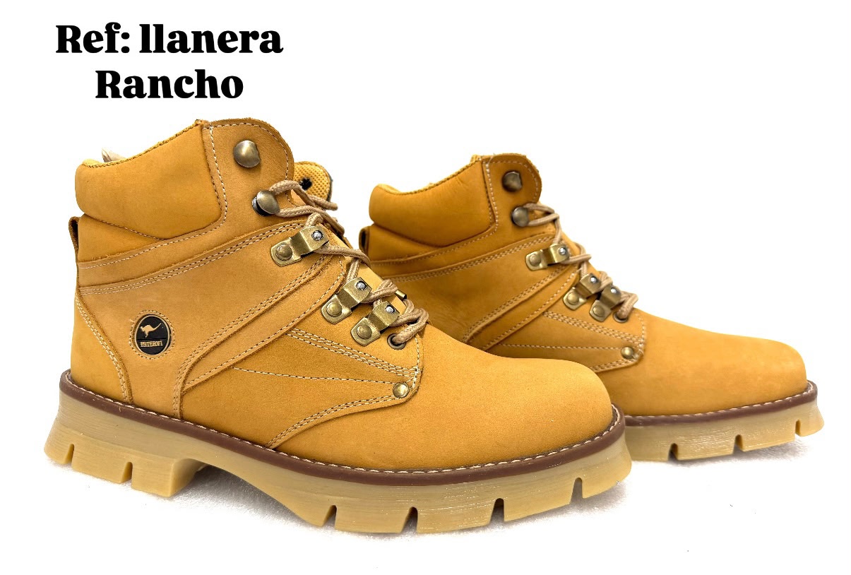 Bota Llanera Cuero Rancho