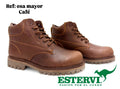 Bota Osa mayor Cuero Café graso
