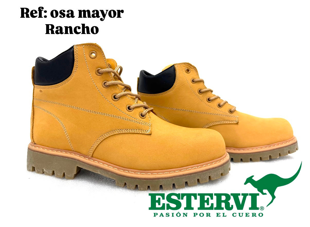 Bota Osa mayor Cuero Rancho