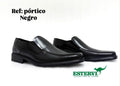 Zapato Mocasín Pórtico Cuero Negro