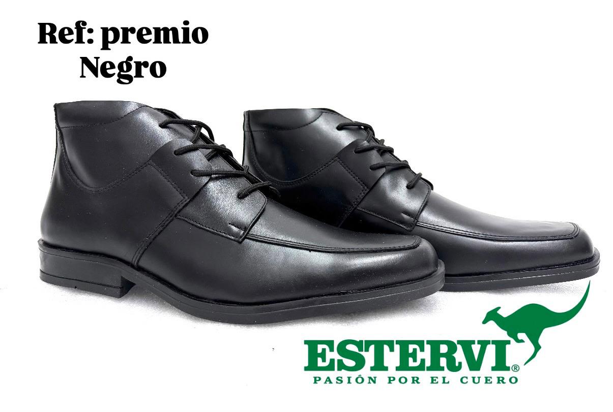 Botín Premio Cuero Negro