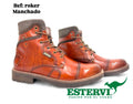 Bota Roker Cuero Manchado