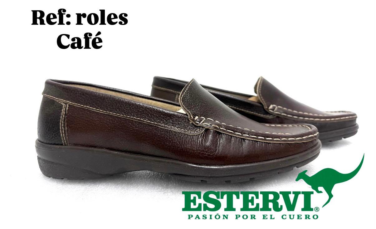 Mocasín Roles Cuero Vinotinto