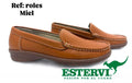Mocasín Roles Cuero Miel