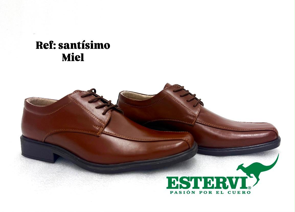 Zapato Santísimo Cuero Miel