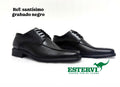 Zapato Santísimo Cuero Negro grabado