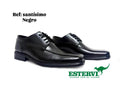 Zapato Santísimo Cuero Negro