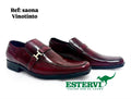 Zapato Mocasín Saona Cuero Vinotinto