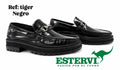 Mocasín Tiger Cuero Negro