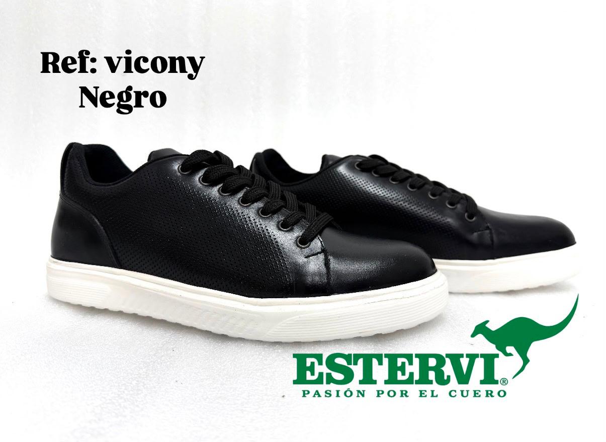 Sport Vicony Cuero Negro