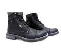 Bota Roker Cuero Negro graso